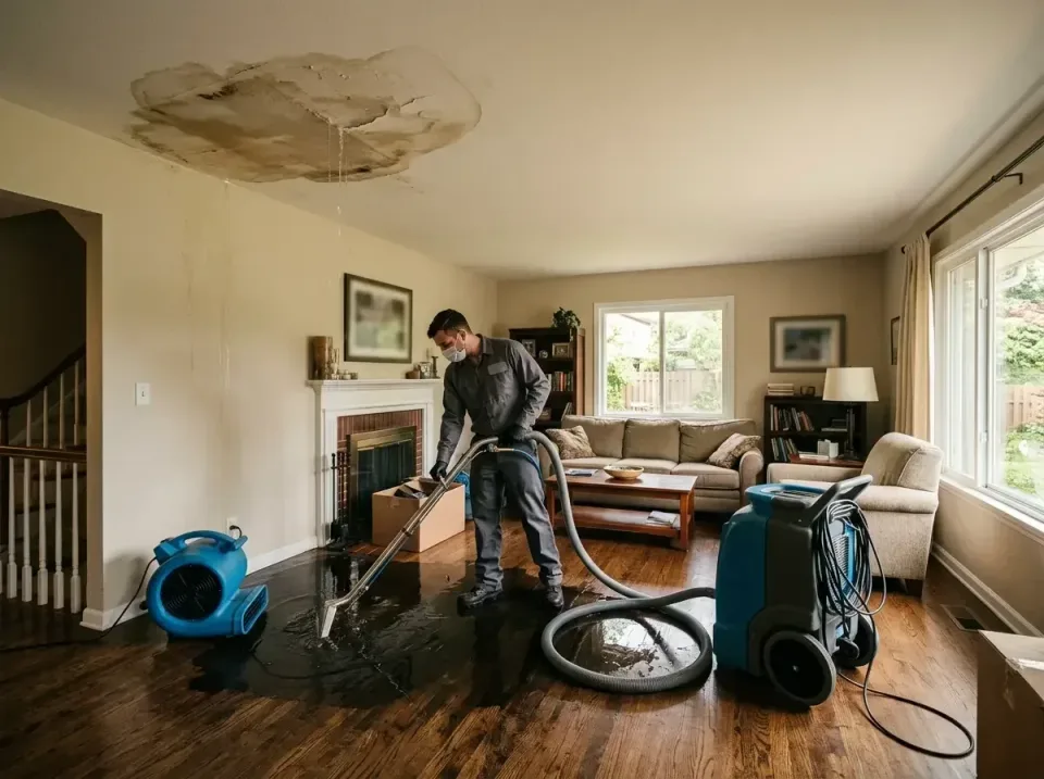 attic-pipe-burst-ceiling-drip-008 — frequently asked questions, Water Damage Restoration & Carpet Care in Alsip, IL